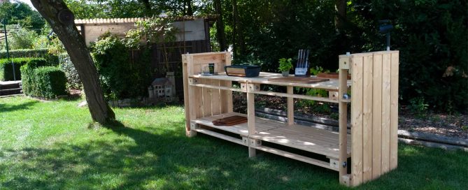 BBQ Stehtisch Trend 2 im XXL Format