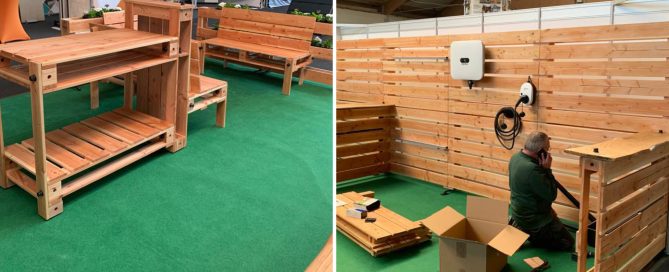 Messe Ausstattung mit Messesystem – Messestand der Fa. Ingenieure – Erneuerbare Energie