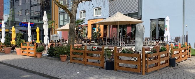 Terrassen Gastronomie Ausstattung – Das Acanto in Crailsheim