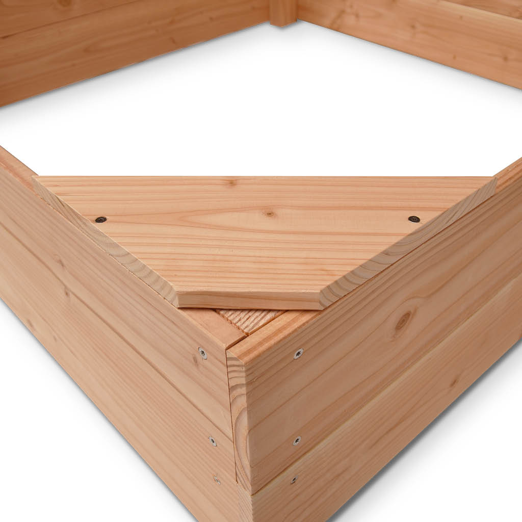 Sandkasten aus Douglasienholz