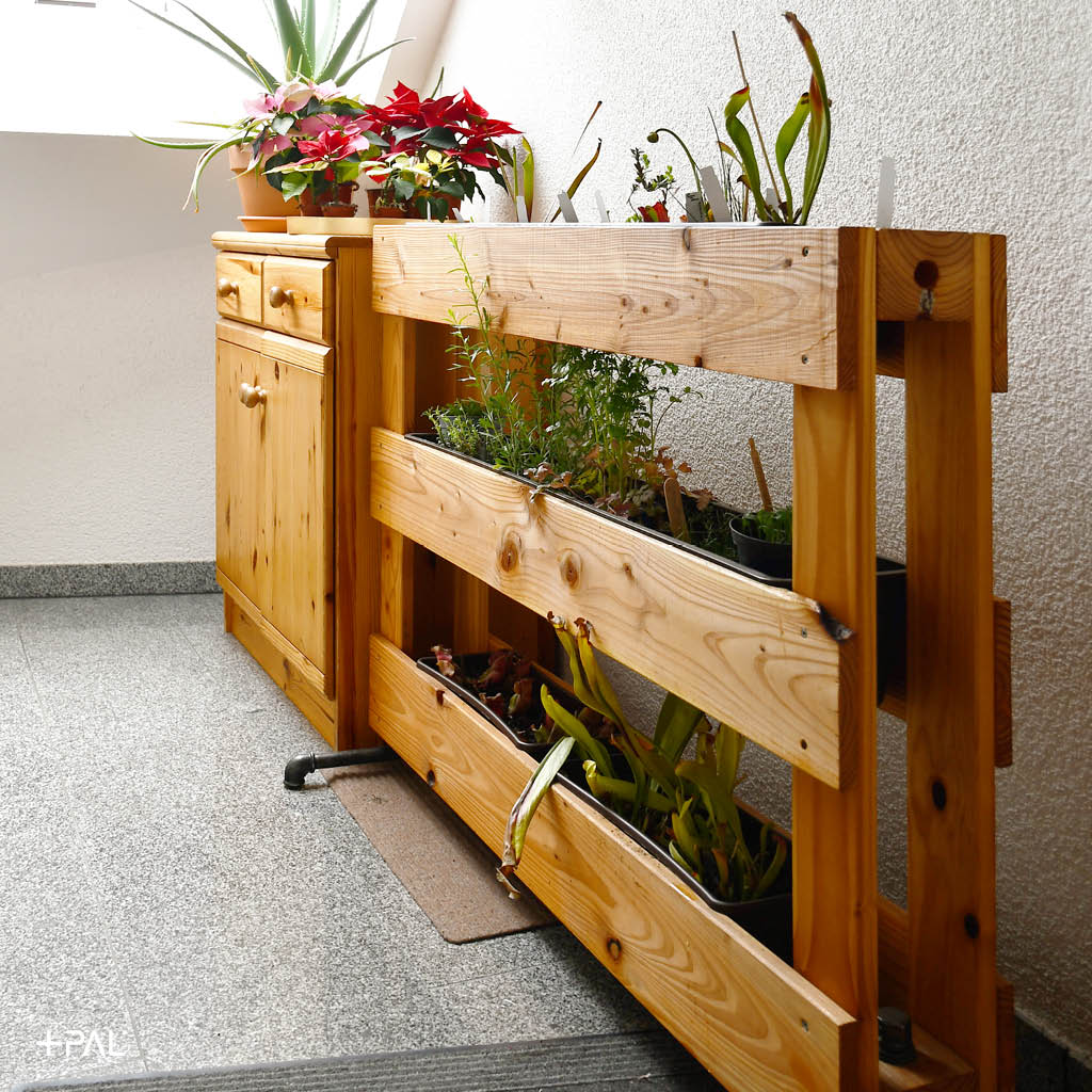 Pflanzgestell zum Überwintern im Haus