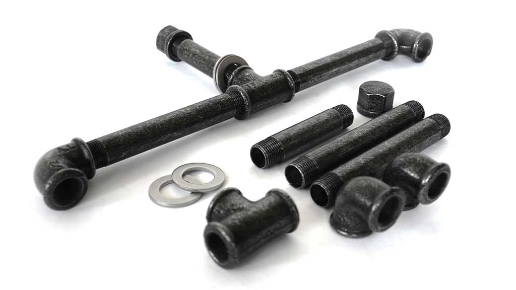 Gestell für ein Blumenregal aus Metall